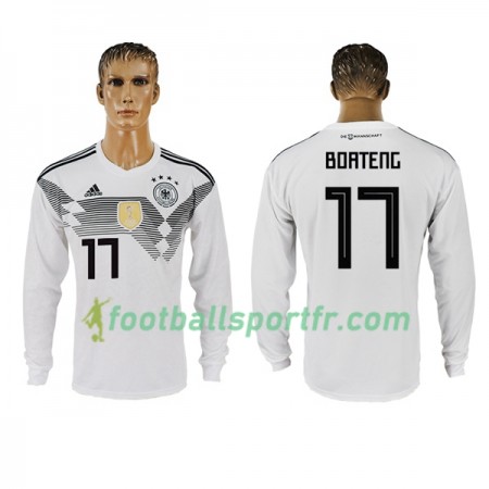 Tenue Allemagne Boateng 17 Domicile Coupe du monde 2018 Maillot de Foot ML